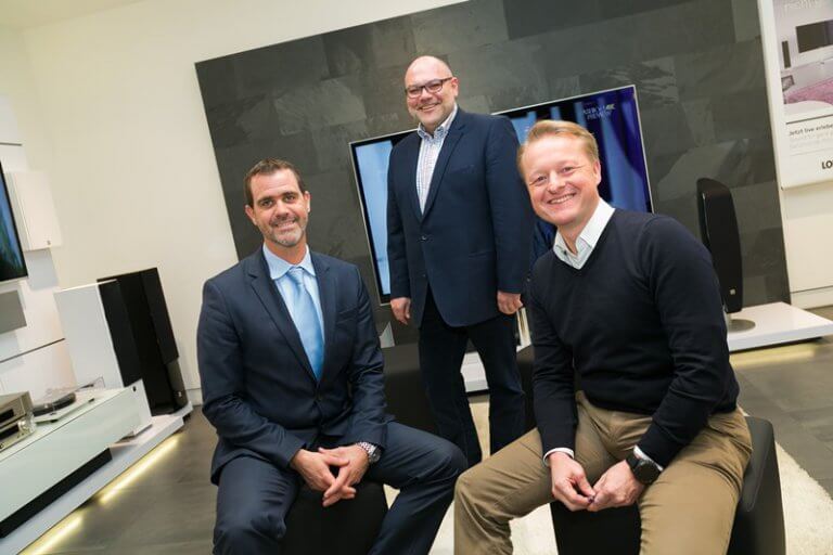 Bernd Stockinger, Thomas Heschl und Christian Zöscher Bernd Stockinger mit Thomas Heschl und Christian Zöscher